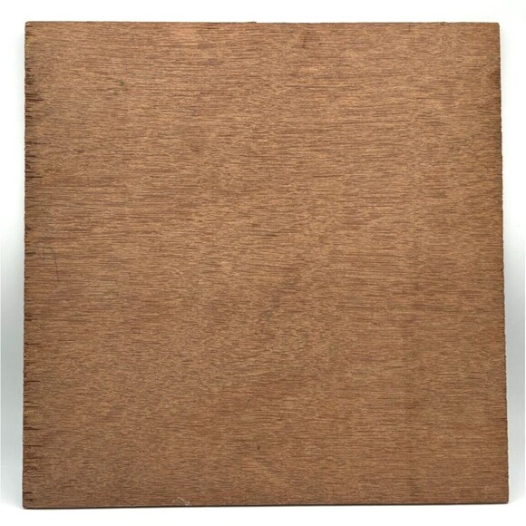 Winter Scene Painting Hand Painted Original Acrylic Rough Wood Raw Edge Signed - Picture 10 of 11